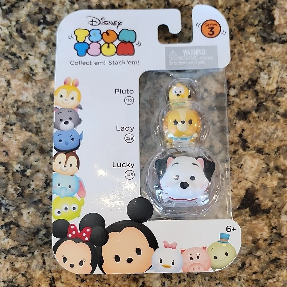 Disney Tsum Tsum Series 3 Small‎ Pet Toy - White